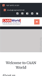 Mobile Screenshot of caanworld.net